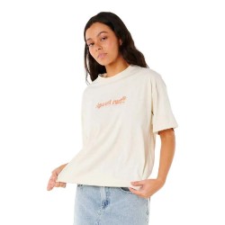 тениска,дамски,тениски,rip,curl,neon,isles,heritage,short,sleeve,t,shirt,beige,(bone)