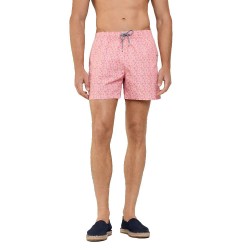 бански,гащета,мъжки,бански,костюми,façonnable,colour,palms,swimming,shorts,acid,orange,(pink)