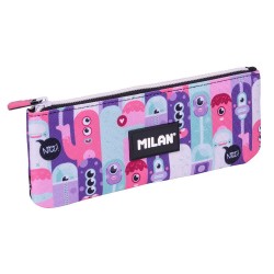 канцеларски,принадлежности,milan,small,flat,pencil,case,aliens,2,special,series,multicolor,(multicolor)