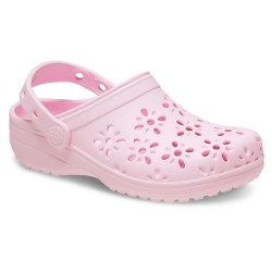детски,сандали,и,чехли,crocs,classic,floral,cut,out,clogs,pink