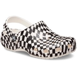 детски,сандали,и,чехли,crocs,classic,warped,checker,clogs,white