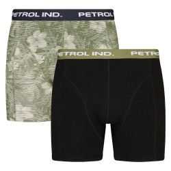 боксерки,мъжко,бельо,petrol,industries,m,1050,bxr210,boxers,2,units,green,black,(black)