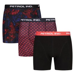 боксерки,мъжко,бельо,petrol,industries,m,1050,bxr303,boxers,3,units,multicolor,(black)
