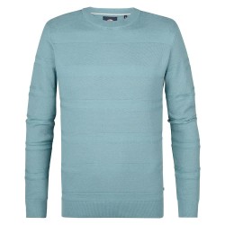 Блуза Petrol industries M-1050-KWR205 sweater - Blue (Ocean) блуза,мъжки,пуловери,дамски,пуловери,petrol,industries,m,1050,kwr205,sweater,blue,(ocean)
