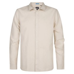 риза,с,дълъг,ръкав,мъжки,ризи,petrol,industries,m,1050,sil437,long,sleeve,shirt,beige,(seashell)