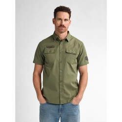 риза,с,къс,ръкав,мъжки,ризи,petrol,industries,m,1050,sis411,short,sleeve,shirt,green