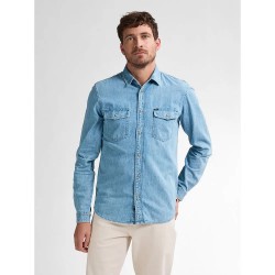 риза,с,дълъг,ръкав,мъжки,ризи,petrol,industries,m,1050,sil436,long,sleeve,shirt,blue