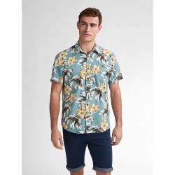 риза,с,къс,ръкав,мъжки,ризи,petrol,industries,m,1050,sis418,short,sleeve,shirt,blue