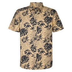 риза,с,къс,ръкав,мъжки,ризи,petrol,industries,m,1050,sis440,short,sleeve,shirt,beige