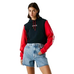 Суичър Red bull racing Colour Block hoodie - Blue (Dulwich Blue) суичър,дамски,блузи,red,bull,racing,colour,block,hoodie,blue,(dulwich,blue)