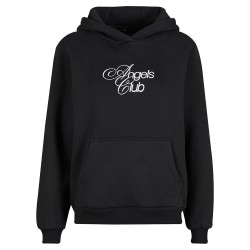 суичър,дамски,блузи,miss,tee,angels,club,fluffy,hoodie,black
