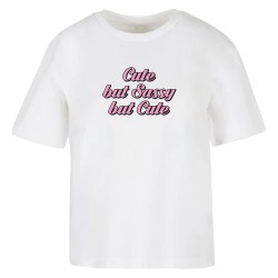 тениска,мъжки,тениски,miss,tee,cute,but,sassy,short,sleeve,t,shirt,white,(white)
