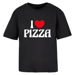 тениска,мъжки,тениски,miss,tee,pizza,love,short,sleeve,t,shirt,black,(black)