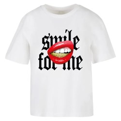 тениска,мъжки,тениски,miss,tee,smile,for,me,short,sleeve,t,shirt,white,(white)