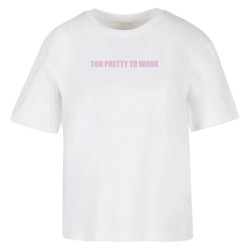 тениска,мъжки,тениски,miss,tee,too,pretty,short,sleeve,t,shirt,white,(white)