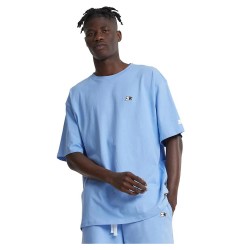 тениска,мъжки,тениски,дамски,тениски,starter,black,label,starter,essential,oversized,short,sleeve,t,shirt,blue,(carolina,blue)