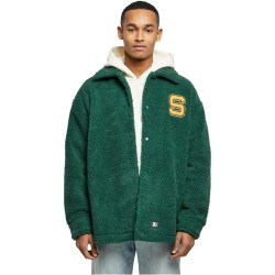 мъжки,якета,starter,black,label,starter,sherpa,overshirt,dark,fresh,green,(green)