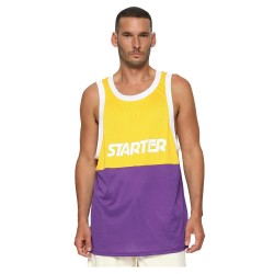 тениска,мъжки,тениски,starter,black,label,starter,split,mesh,sleeveless,t,shirt,yellow,(california,yellow,real,violet)