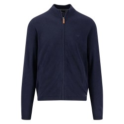 блуза,мъжки,пуловери,fynch,hatton,air,cotton,full,zip,sweater,navy,(blue)