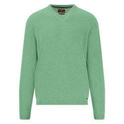 блуза,мъжки,пуловери,fynch,hatton,air,cotton,v,neck,sweater,turf,green,(green)