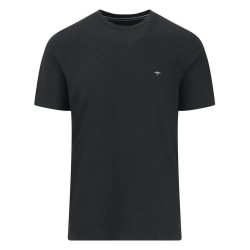 тениска,мъжки,тениски,fynch,hatton,basic,premium,cotton,short,sleeve,t,shirt,black