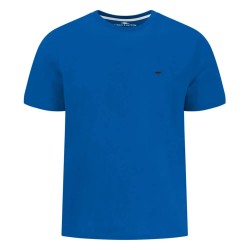 тениска,мъжки,тениски,fynch,hatton,basic,short,sleeve,t,shirt,strong,blue,(blue)