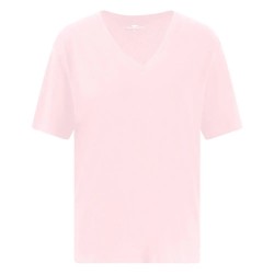 тениска,дамски,тениски,fynch,hatton,basic,short,sleeve,v,neck,t,shirt,fresh,rose,(pink)