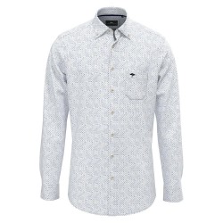 риза,с,дълъг,ръкав,мъжки,ризи,fynch,hatton,blue,story,prints,long,sleeve,shirt,white,(white)