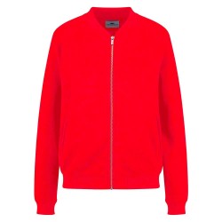 блуза,дамски,блузи,fynch,hatton,bomber,soft,sweatshirt,red