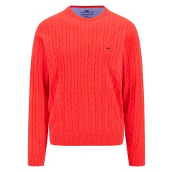 блуза,мъжки,пуловери,fynch,hatton,cable,sweater,poppy,red,(red)