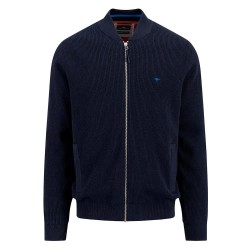 жилетка,мъжки,пуловери,fynch,hatton,college,fisherman,cardigan,blue