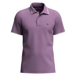 Fynch hatton Contrast Tipping short sleeve polo - Purple (Light Purple) мъжки,блузи,с,яка,fynch,hatton,contrast,tipping,short,sleeve,polo,purple,(light,purple)