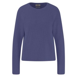 блуза,дамски,пуловери,дамски,плетени,дрехи,fynch,hatton,cotton,sweater,blue,purple,(blue)