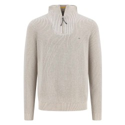блуза,мъжки,пуловери,fynch,hatton,fisherman,half,zip,sweater,grey,(new,offwhite)