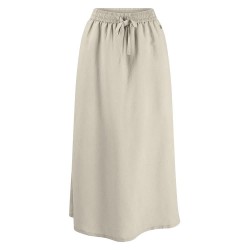 Пола Fynch hatton Linen Mix long skirt - Beige (125) пола,дамски,поли,и,рокли,fynch,hatton,linen,mix,long,skirt,beige,(125)