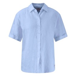дамски,блузи,дамски,ризи,fynch,hatton,linen,mix,short,sleeve,blouse,blue