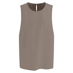 Fynch hatton Linen Mix sleeveless blouse - Beige (Summer Taupe) дамски,блузи,fynch,hatton,linen,mix,sleeveless,blouse,beige,(summer,taupe)