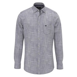 риза,с,дълъг,ръкав,мъжки,ризи,fynch,hatton,new,slub,structures,long,sleeve,shirt,grey