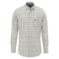 карирана,риза,мъжки,ризи,fynch,hatton,oxford,combi,checks,long,sleeve,shirt,beige
