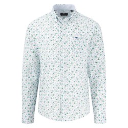 риза,с,дълъг,ръкав,мъжки,ризи,fynch,hatton,premium,flower,prints,long,sleeve,shirt,white