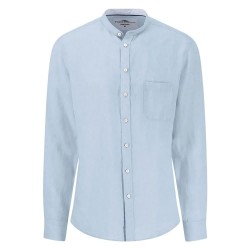 риза,с,дълъг,ръкав,мъжки,ризи,fynch,hatton,premium,linen,long,sleeve,shirt,blue,(summer,breeze)