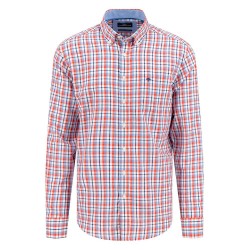 карирана,риза,мъжки,ризи,fynch,hatton,oxford,check,mix,long,sleeve,shirt,multicolor