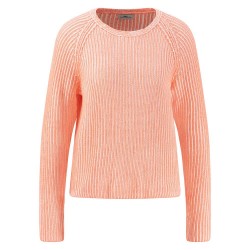 блуза,дамски,пуловери,дамски,плетени,дрехи,fynch,hatton,plated,cotton,sweater,orange,(neon,papaya)