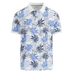 мъжки,блузи,с,яка,fynch,hatton,slub,aop,short,sleeve,polo,white