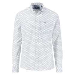 риза,с,дълъг,ръкав,мъжки,ризи,fynch,hatton,seasonal,combi,print,long,sleeve,shirt,white