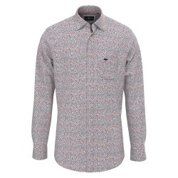 риза,с,дълъг,ръкав,мъжки,ризи,fynch,hatton,seasonal,minimal,flower,long,sleeve,shirt,grey,(poppy,red)