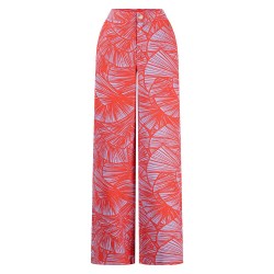 панталони,дамски,панталони,fynch,hatton,straight,shell,linen,mix,pants,red