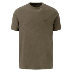 тениска,мъжки,тениски,fynch,hatton,slub,short,sleeve,t,shirt,dark,khaki,(green)