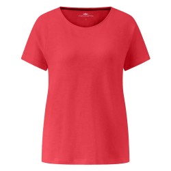 тениска,дамски,тениски,fynch,hatton,slub,structure,short,sleeve,t,shirt,summer,red,(red)