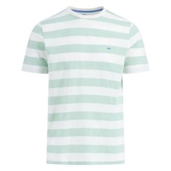 тениска,мъжки,тениски,fynch,hatton,slub,stripe,short,sleeve,t,shirt,minty,green,(green)